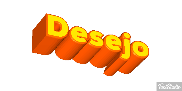 Desejo Text effect