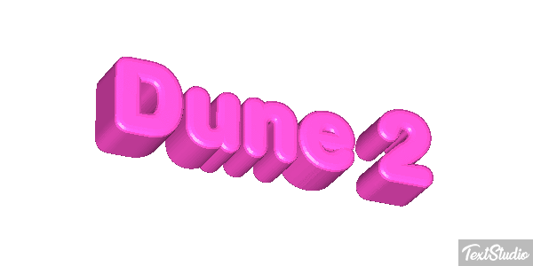 Dune 2 Text effect