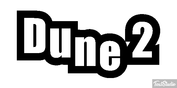 Dune 2 Text effect