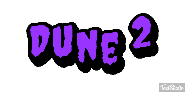Dune 2 Text effect