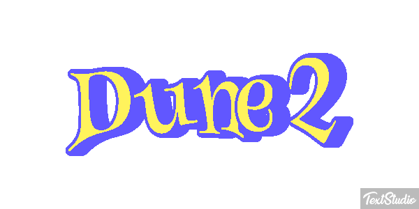 Dune 2 Text effect