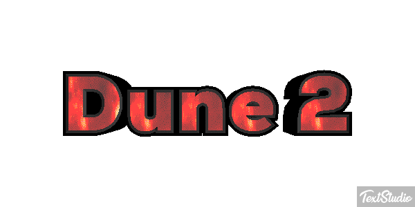Dune 2 Text effect