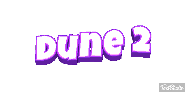 Dune 2 Text effect
