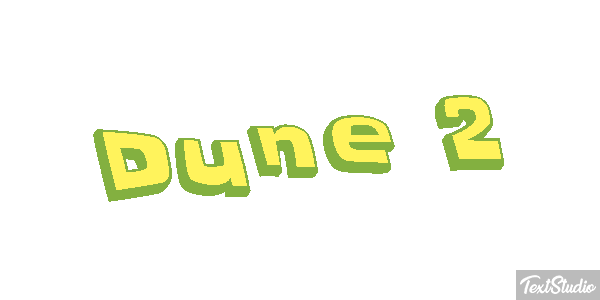 Dune 2 Text effect