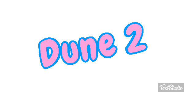 Dune 2 Text effect