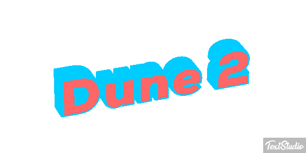 Dune 2 Text effect