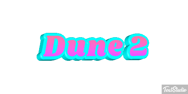 Dune 2 Text effect
