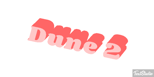 Dune 2 Text effect