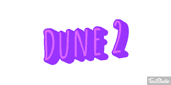 Dune 2 Text effect