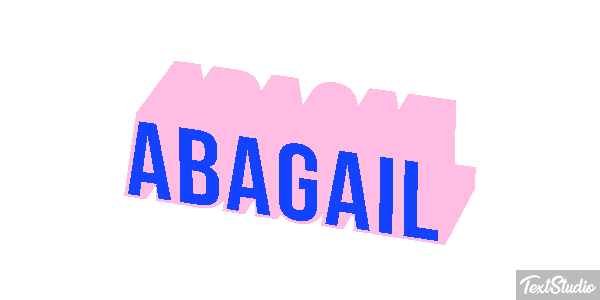 Abagail Text effect