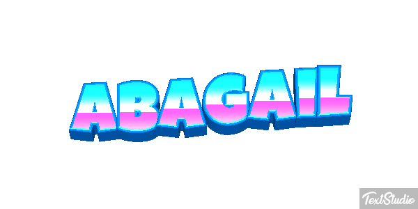 Abagail Text effect