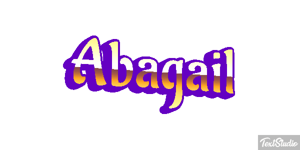 Abagail Text effect