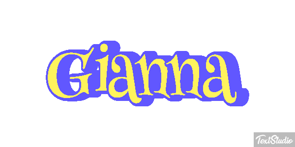 Gianna Efekt tekstowy