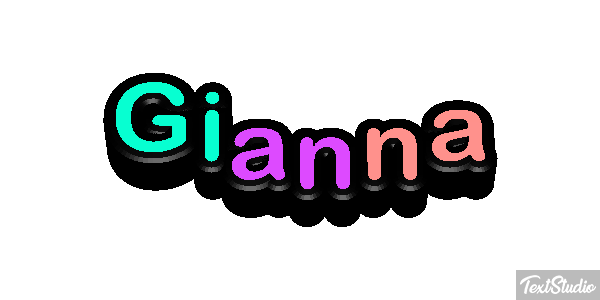 Gianna Efekt tekstowy