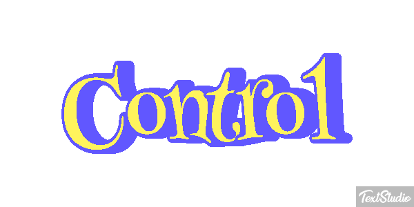 Control Efeito do texto