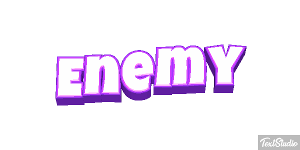 Enemy Text effect