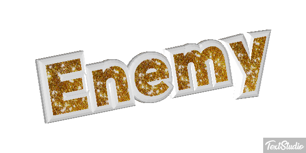 Enemy Text effect