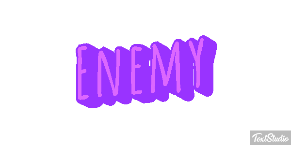 Enemy Text effect