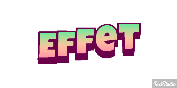 Effet Effetto testo