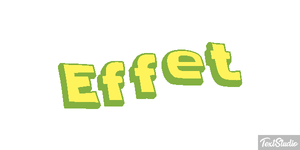 Effet Effetto testo