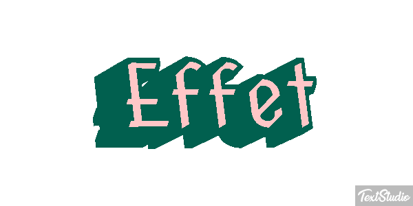 Effet Effetto testo
