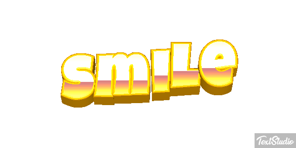 Smile Text effect