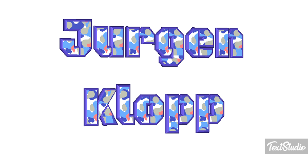 Jurgen Klopp Efecto de texto