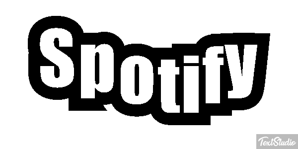 Spotify Text effect