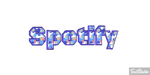Spotify Text effect