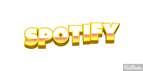 Spotify Text effect