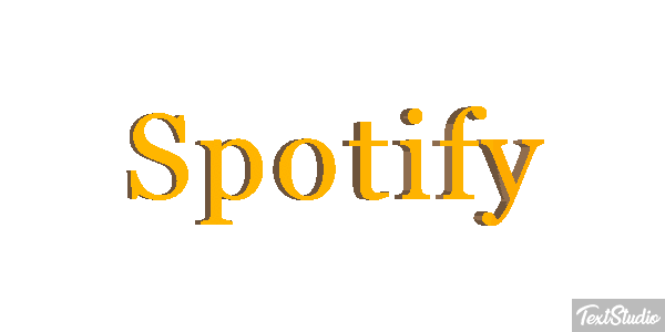 Spotify Text effect