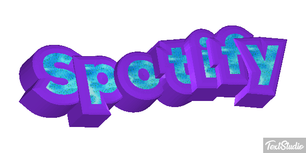 Spotify Text effect