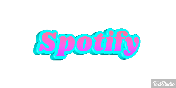 Spotify Text effect