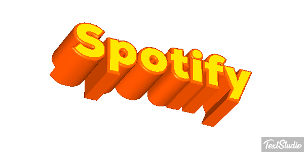Spotify Text effect