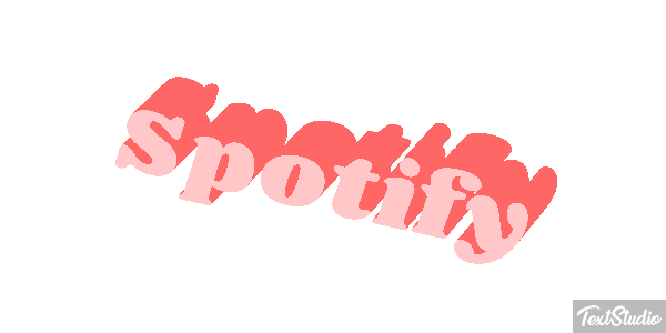 Spotify Text effect