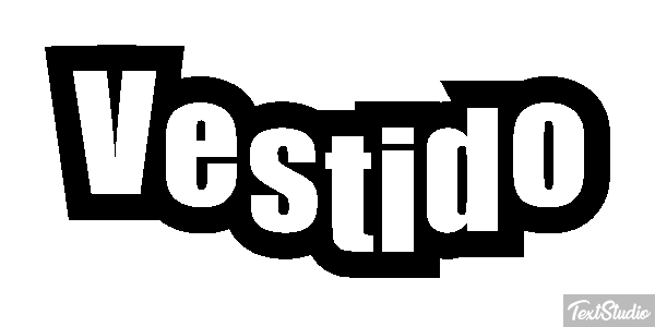 Vestido Efeito do texto