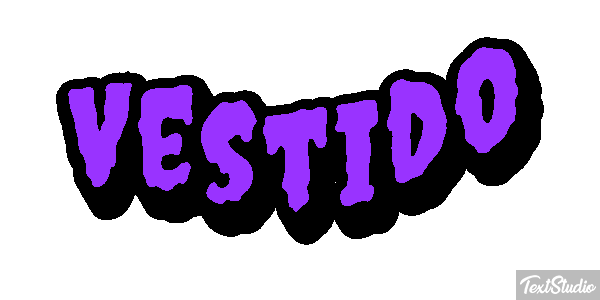 Vestido Efeito do texto