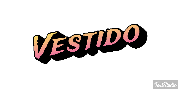 Vestido Efeito do texto