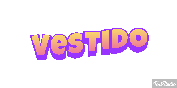Vestido Efeito do texto