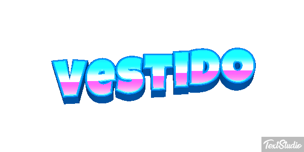 Vestido Efeito do texto
