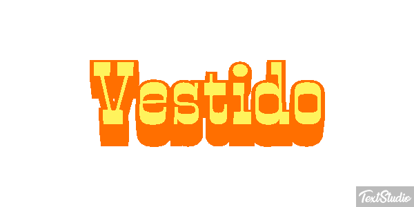 Vestido Efeito do texto