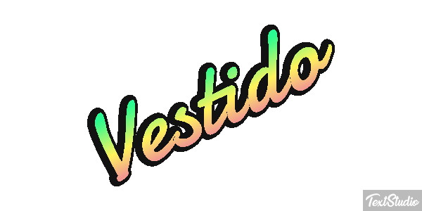 Vestido Efeito do texto