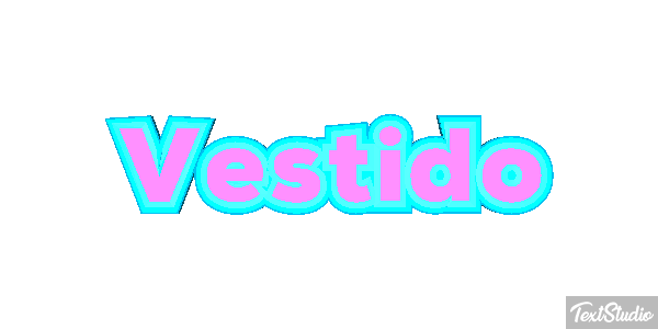 Vestido Efeito do texto