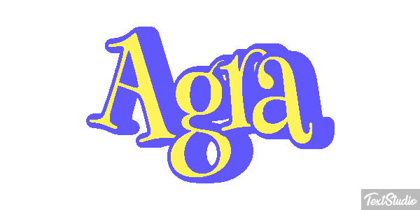 Agra Effet de texte