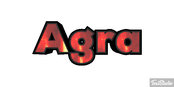 Agra Effet de texte