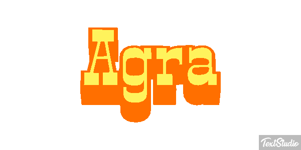 Agra Effet de texte