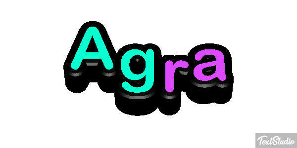 Agra Effet de texte