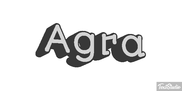 Agra Effet de texte