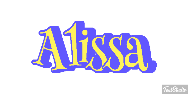 Alissa Text effect