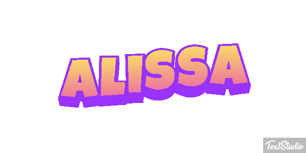 Alissa Text effect